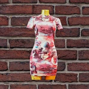 Space Spandex Dress